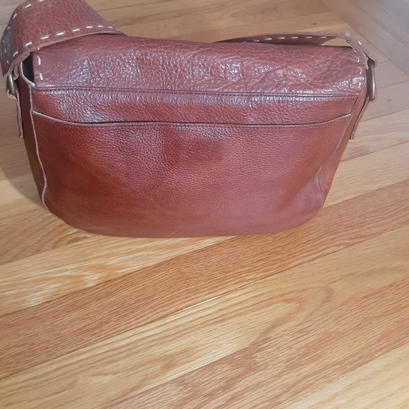 Sundance Women's leather Satchel Bag  Brown OS Sundance - Picture 2 of 5